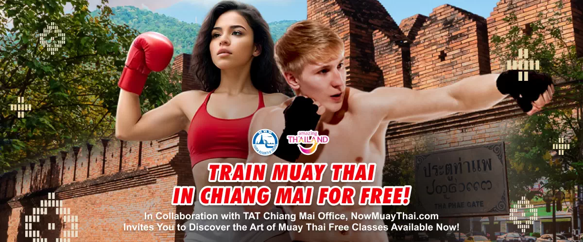 Train Muay Thai in chiang mai for free! tablet